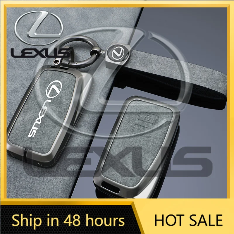 

Новинка 2026: Кожаный чехол-накладка для автомобильного ключа с брелоком для Lexus NX 200, NX300H, RX 350, 450H, ES 35