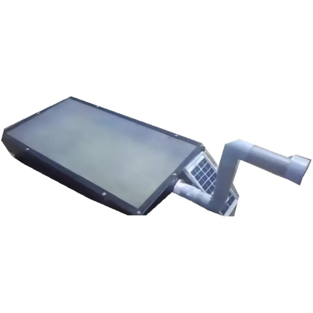 Funnel chimney vegetable fruit seafood grain fish solar dryer