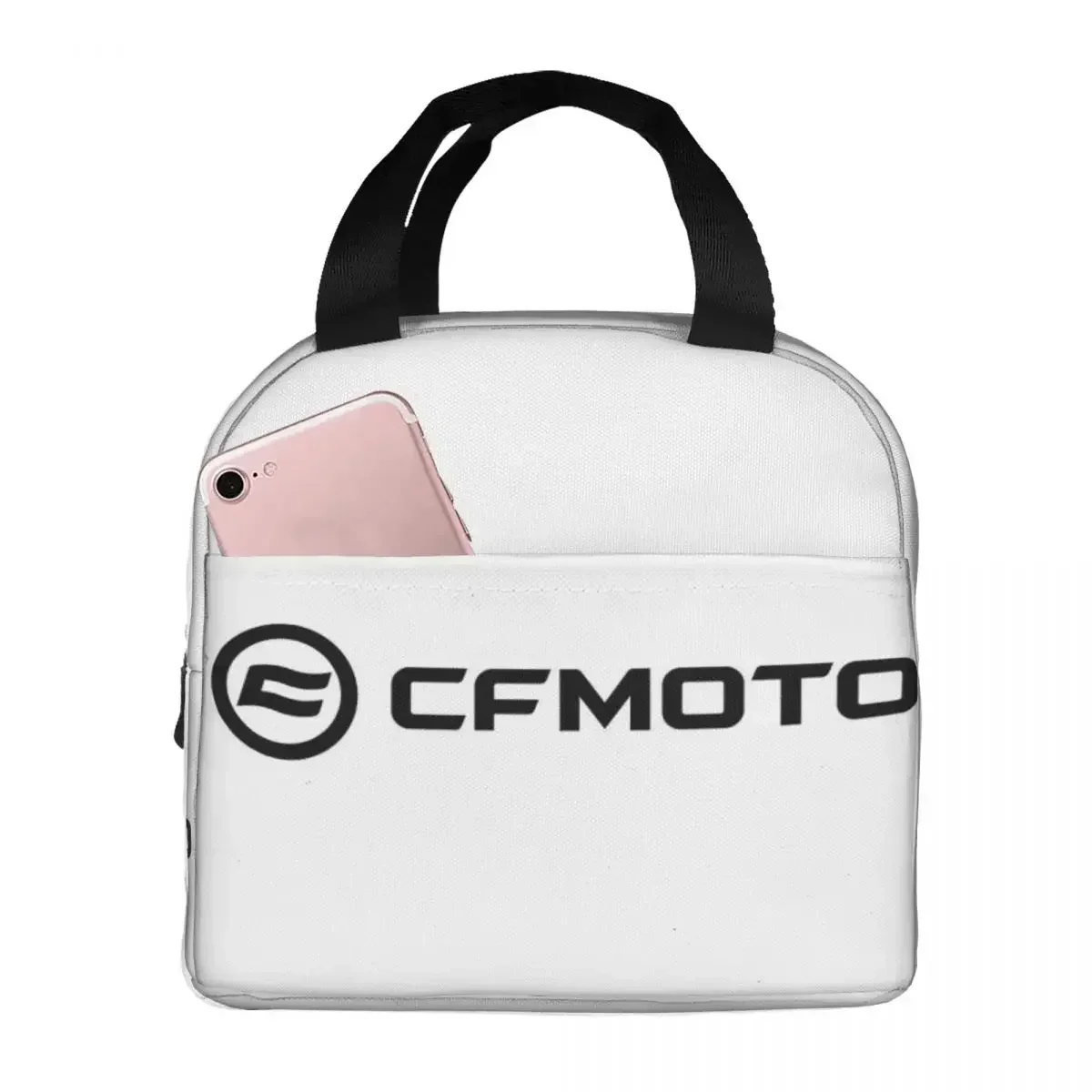 Cfmoto Motorcycle Insulated Lunch Bag for Kids School Cooler Thermal Food Box Tote Portable Lunch Boxes Container