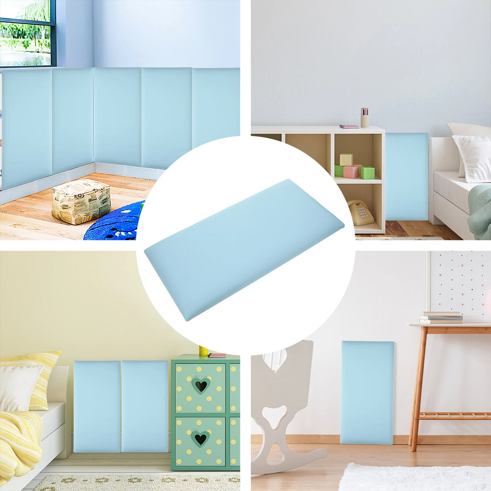 Anti-collision Wall Mat Safety Stickers Anti-slam Door Protector PVC Decor