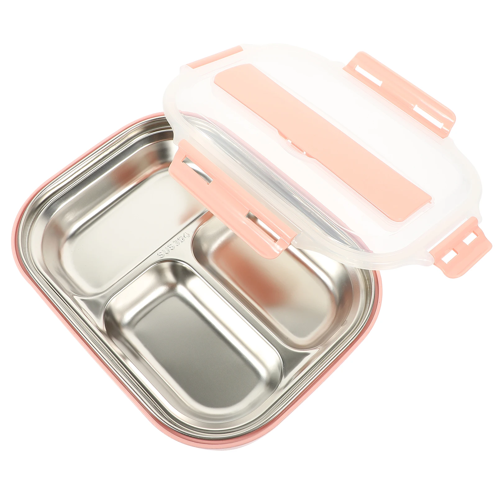 

Portable Stainless Steel Bento Box Set Multi Compartment Lunch Box for Students Adults Leak Resistant Food Container Safe