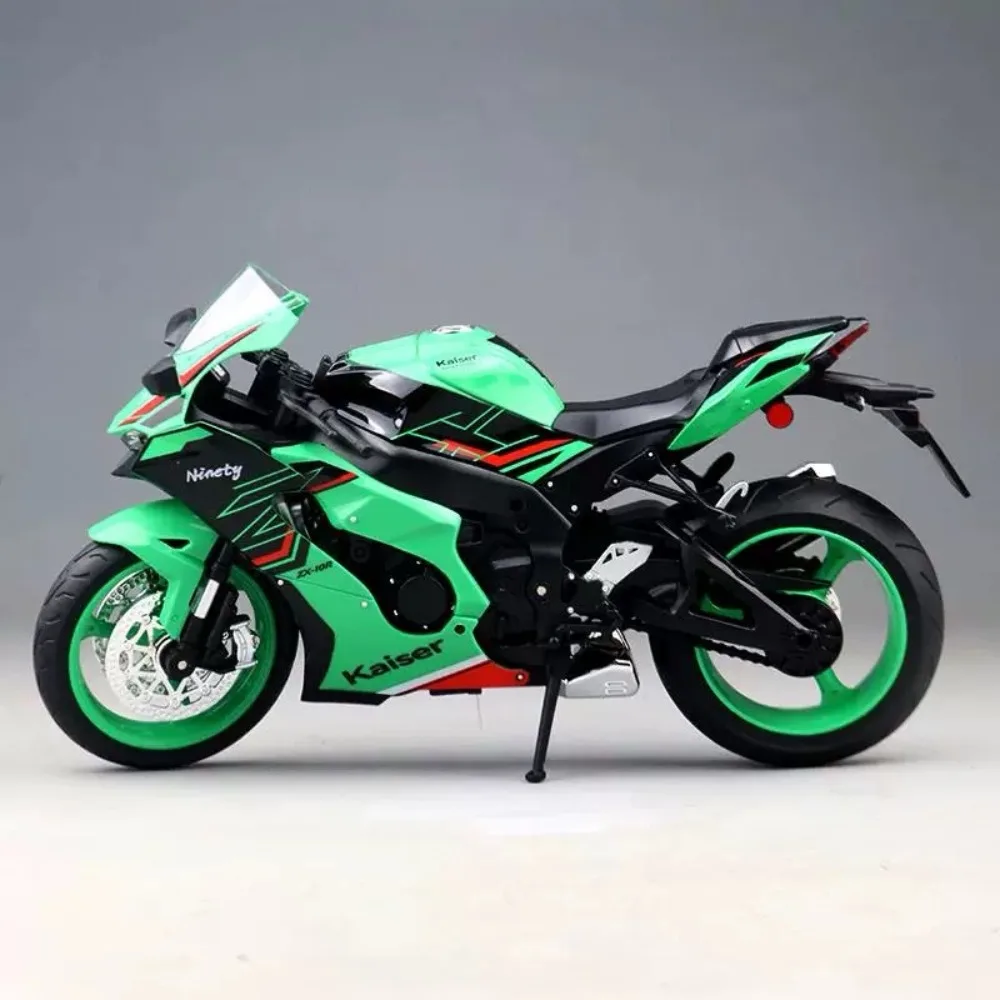 

1:9 Kawasaki ZX-10R SUZUKI GSX-1000R Motorcycle Model Toy Linkage Steering Shock Absorption Motor Models Gifts for Children