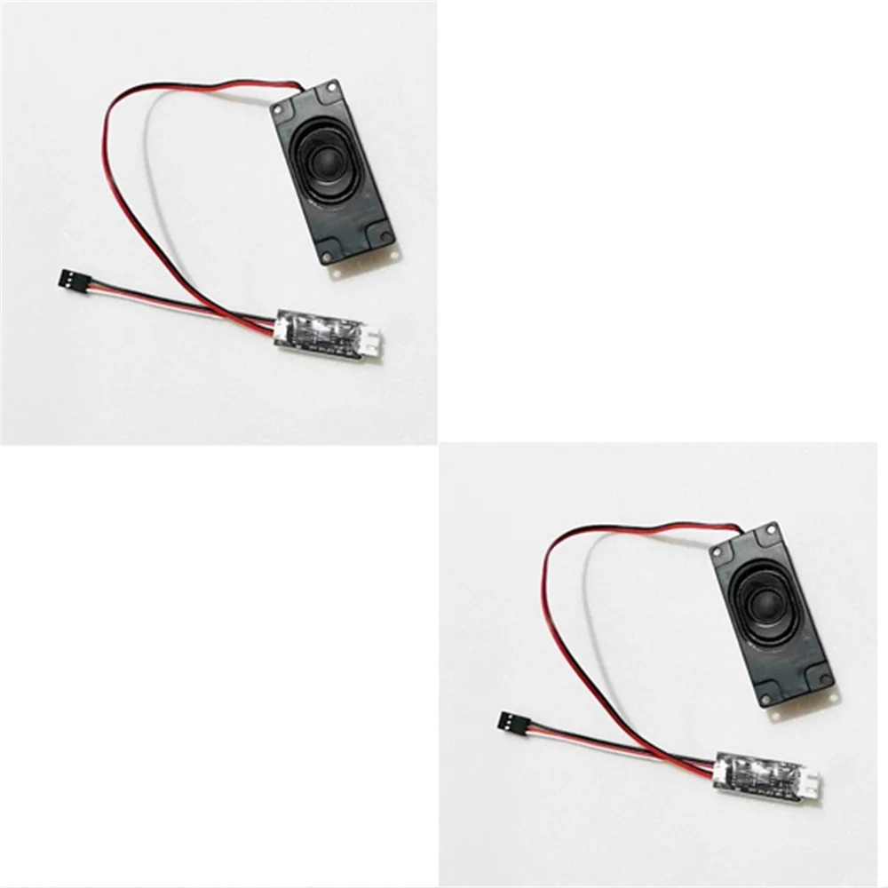 2Pcs Model Car Sound Systems with Speaker Simple Operation Let Your Model Car Rock Out to Music Multiple Tracks Available