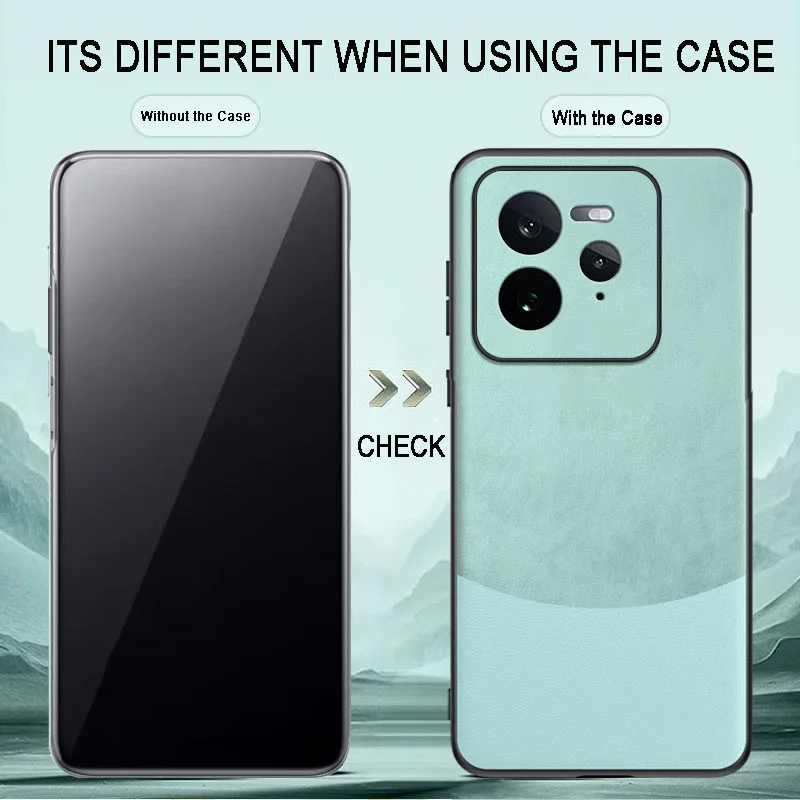 

Чехол для Realme GT 7 Pro, роскошный кожаный чехол с текстурой кожи, мягкий бампер Realme GT 6/Realme GT 6T, чехол для телефона Realme GT 7 Pro