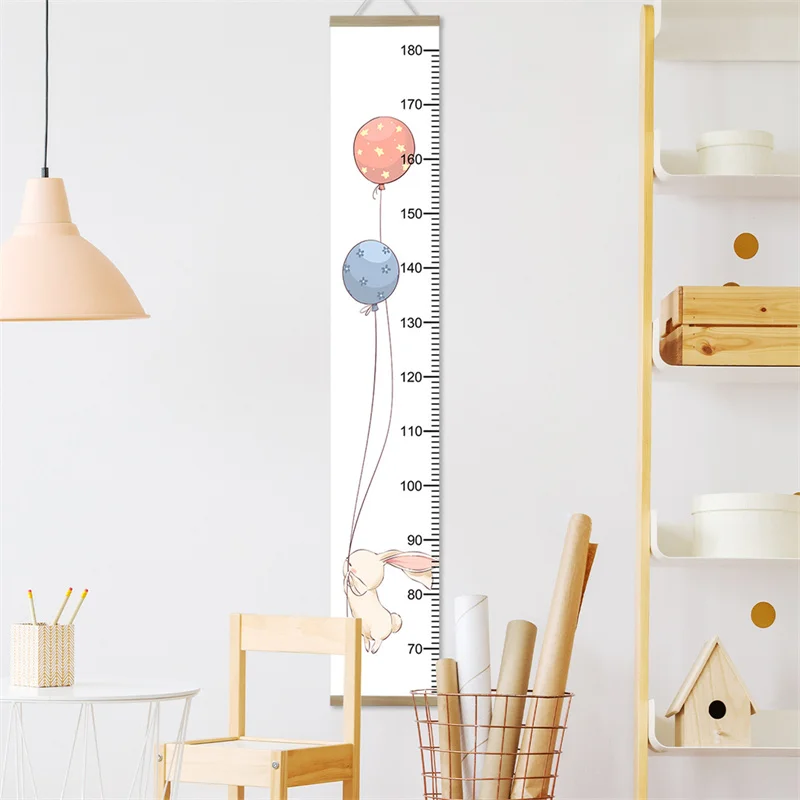 Growth Height Chart Hanging Rule Wall Decor for Kids Room Removable Measurement Meter Gauge Children Nordic Interior Accessories