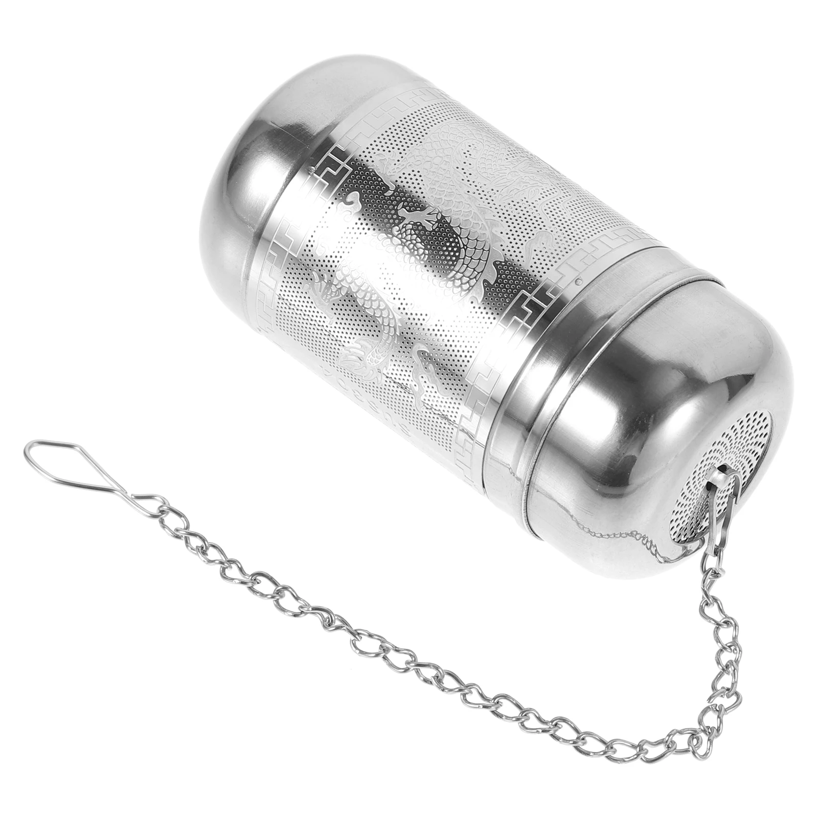 

Stainless Steel Seasoning Balls Filter for Tea Infuser Strainer Soup Spice Small Clip Chain Kitchen Tool Loose Leaf Brine Stock