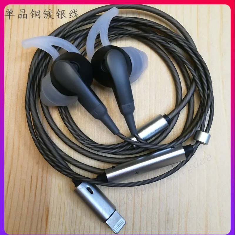 Subwoofer Intrauditivo para Bose, Auriculares con Cable Lightning para Apple, Subwoofer de Alta Calidad con Micrófono