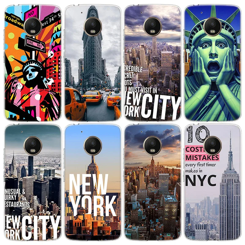 NYC NEW YORK city Phone Case For Xiaomi Poco X3 GT X4 NFC M4 M5 M5S X6 X5 Pro 5G M3 Mi F6 F5 F4 F3 F2 F1 TPU Cover Capa Coq