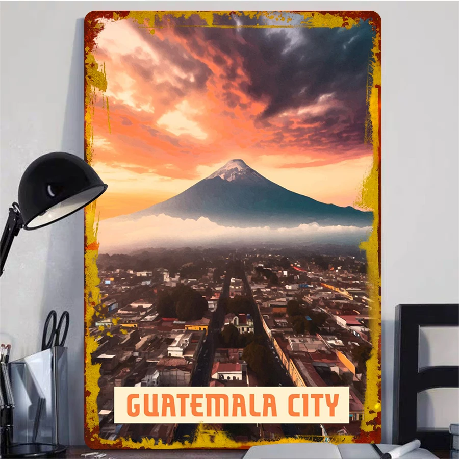Guatemala City Skyline with Vo - đánh giá và giá Home Office Guatemala