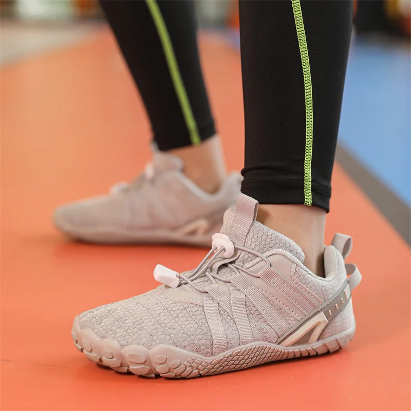 Kids Barefoot Shoes Five Fingers Barefoot Beach Water Shoes Children Tennis sports shoes Swimming Non-slip Breathable Sneakers