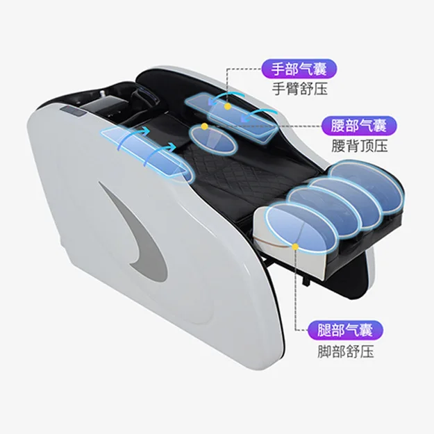 Hair Salon Electric Smart Shampoo Bed Barber and Beauty Shop Hair Salon Thai Automatic Massage Head Therapy Fumigation Flush Bed