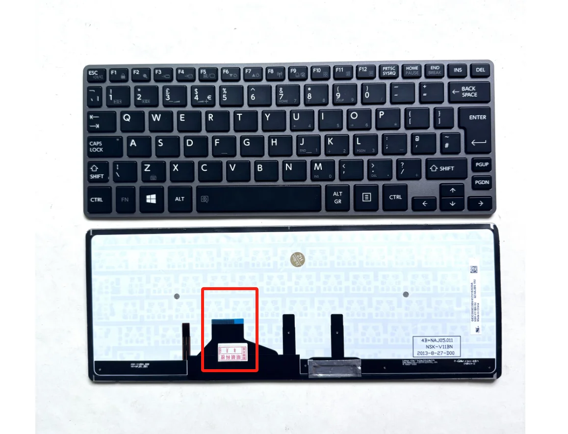 XIN-UK layout Backlit Laptop Keyboard For Toshiba Portege Z30-A Z30-B Z30-C Z30T-A Z30T-B Z30T-C Z30-A1310/B1320