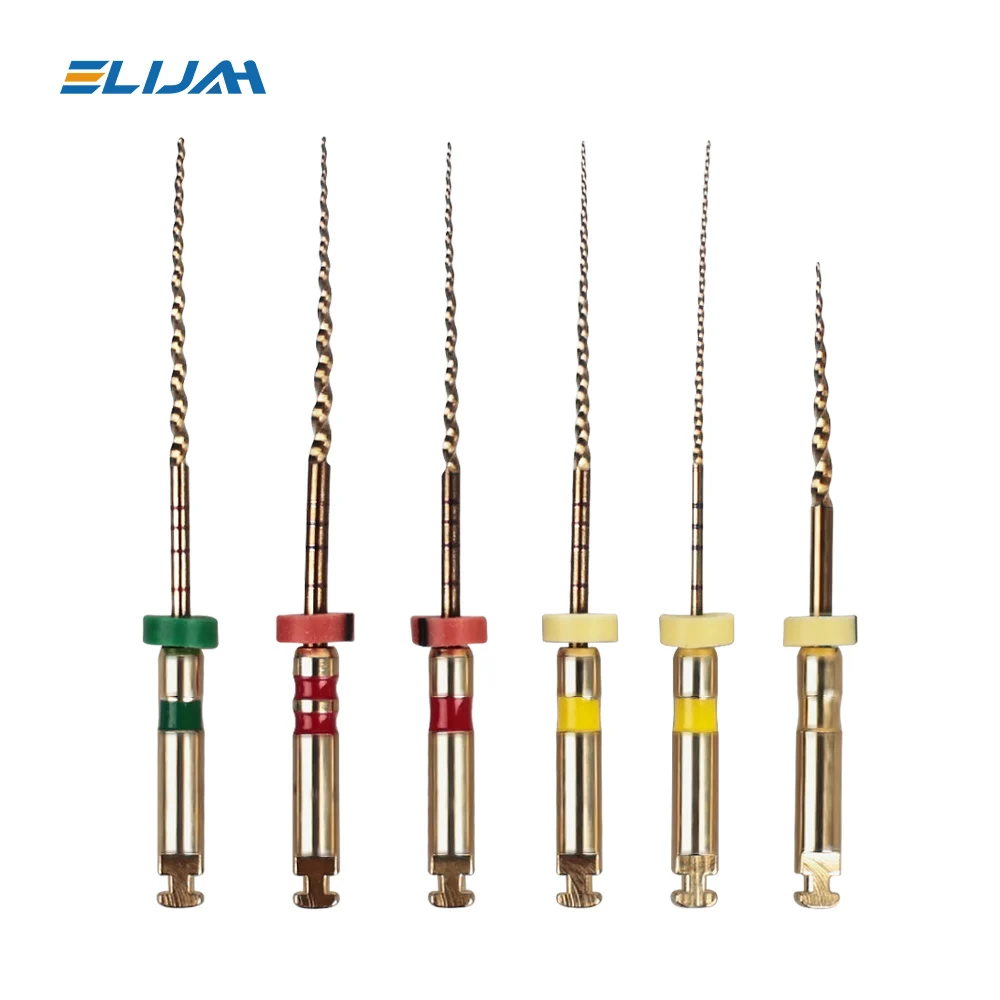 Dental Root Canal Files Taper Needles Endodontic Files 25mm NITI Universal Root Canal Material Dentistry Instrument