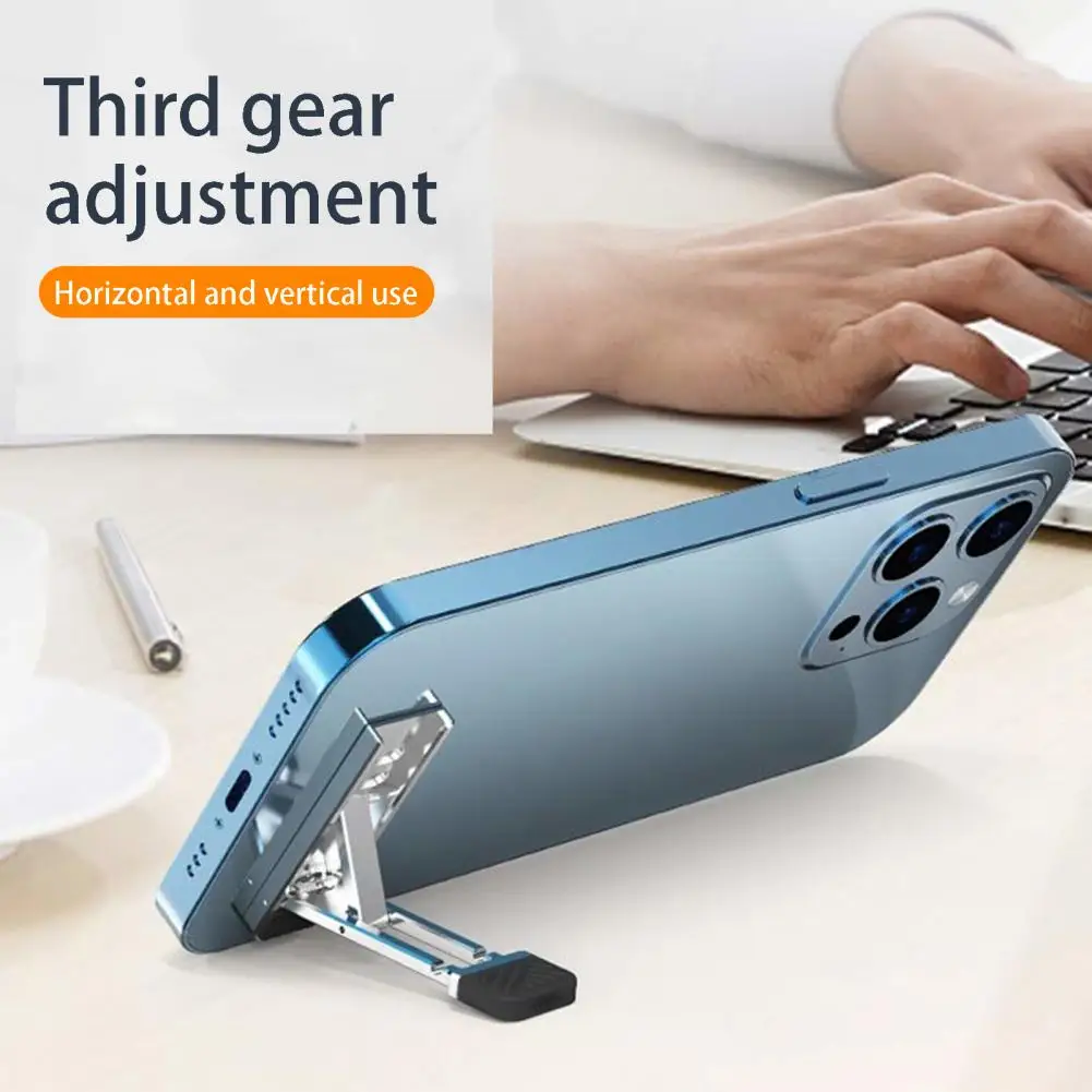 Lightweight Universal Anti-slip Portable Folding Phone Mount Stand Mobile Phone Stand Horizontal Vertical Dual Use