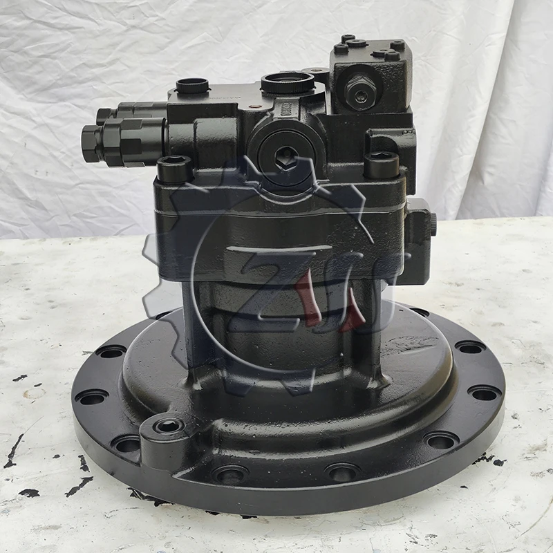ZW Crawler Excavator Parts SK350-8 Slew Motor M5X180 Yn15v00036f1 Lc15v00003f1 Swing Motor for Kobelco Construction Industry