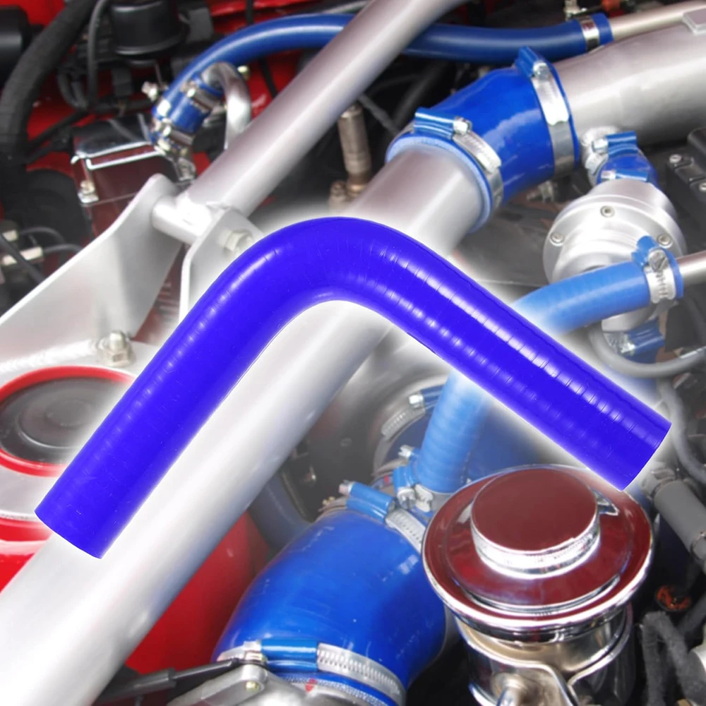Universal Silicone Intercooler Elbow Hose Turbo Air Intake Coupler 16-38mm ID 100-150mm Various Sizes for Car Modification