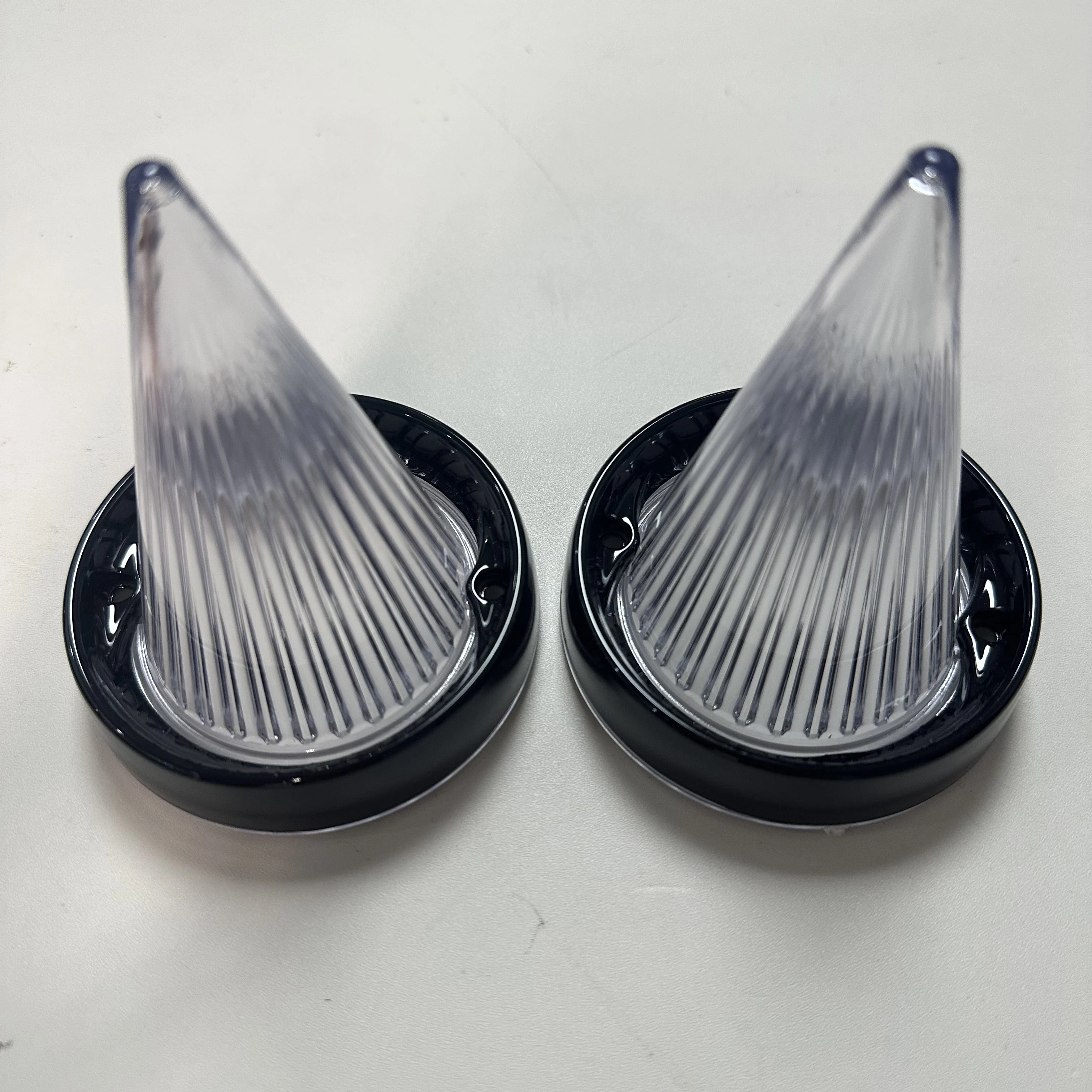 Paar Motorcycle Indicator Lens Cover Richtingaanwijzer Cap Voor Harley Touring Road Glide Road King Electra Tour Glide 1986-2021