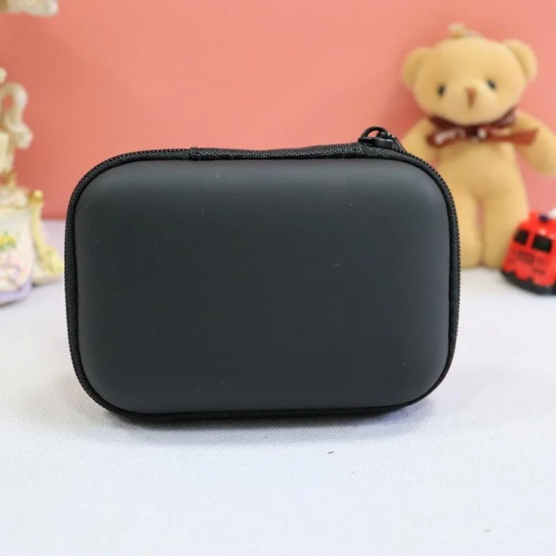 Mini Cable Organizer Memory Card Case Headphone Headset Acessórios Carry Pouch Storage Box Coin Purse Earphone Bag