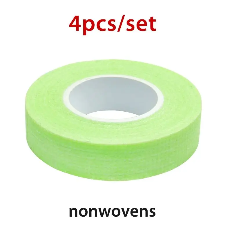 4 Rolls Breathable Non-woven Tape Lash Extension Eyelash Tape Under Eye Pads Adhesive Eye Lash Stickers Makeup Tools