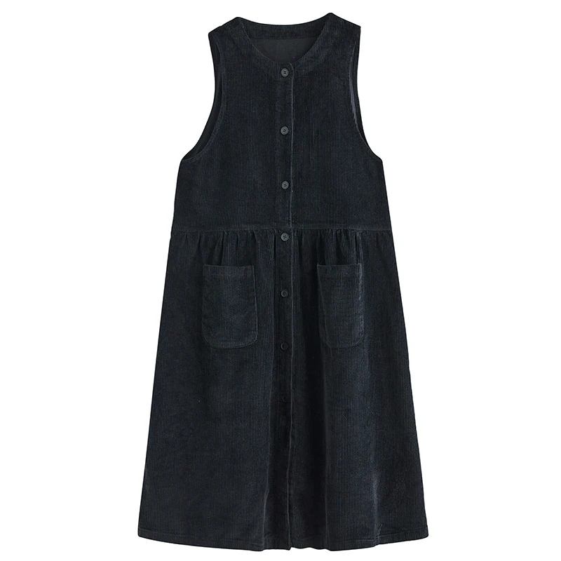 Retro Kamizelka z Bawełny i Aksamitu Dr Women Kolor Ele Jednorzędowa Spódnica z Aksamitu Długa Okrągła Spódnica w Kształcie Litery A Dr