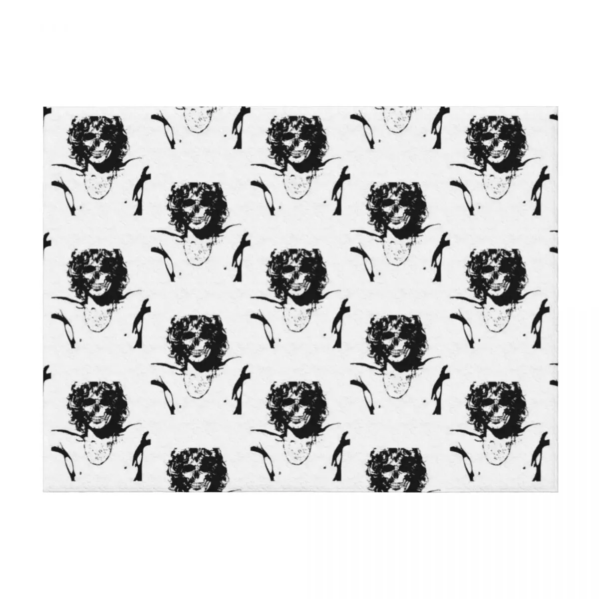 

Jim Morrison Graphic Throw Blanket Nap Decorative Sofas Furry For Decorative Sofa Blankets