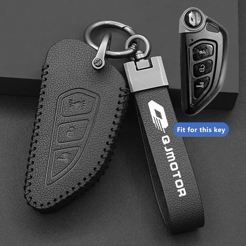 Motorcycle Key Case for QJMOTOR QJ QJIANG SRK 600 SRK600 QJ600GS SRT SRV 125 150 250 800 Keychain Cover Shell Fob Accessories