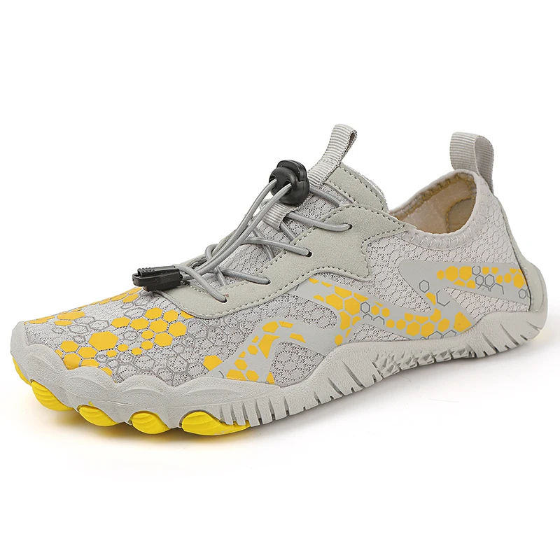 

Mens Aqua Shoes Trail Running Barefoot Runner Walking Sneakers Wide Toe Barefoot Sports Cross Trainers Drop Wading Water Boots