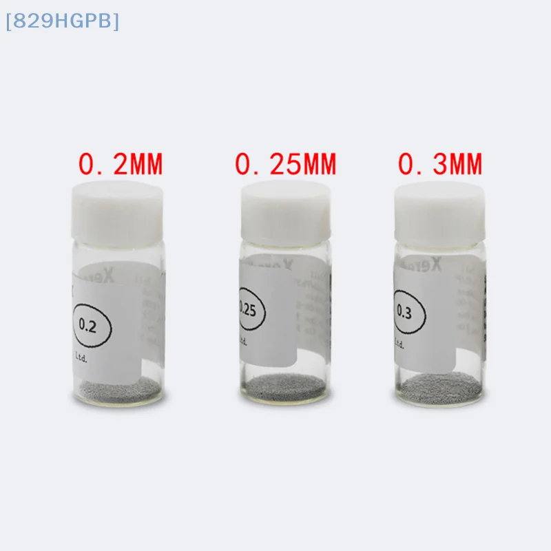 

【HGPB】BGA Lead Solder Balls 25000 Pieces/Bottle 0.25 0.3 0.35mm Chip Soldering Repair Solder Beads For Phone Computer Chip Weld