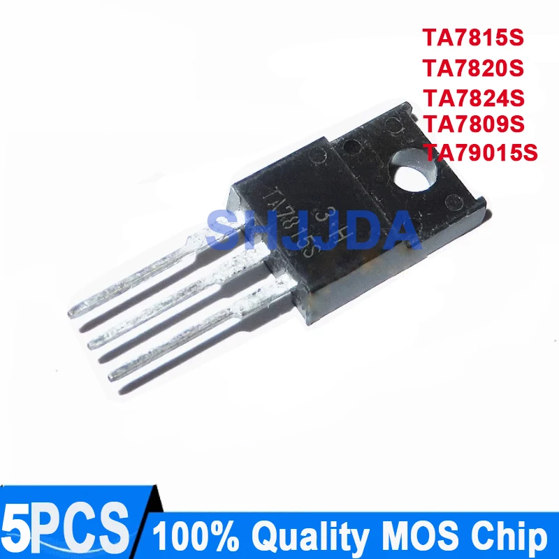 (5 pieces) TA7815S TA7820S TA7824S TA7809S TA79015S TO-220F 100% Quality MOS