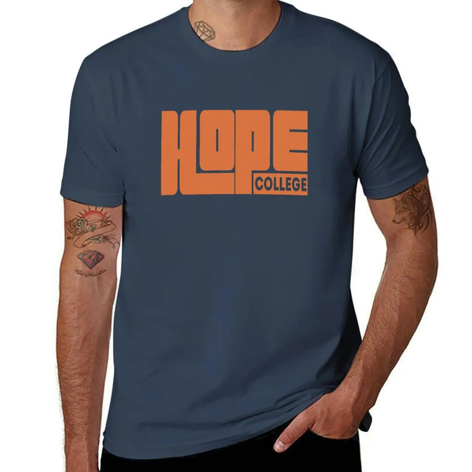 

Hope College Name T-Shirt blanks new gifts and t-shirts summer top plain black t shirts men