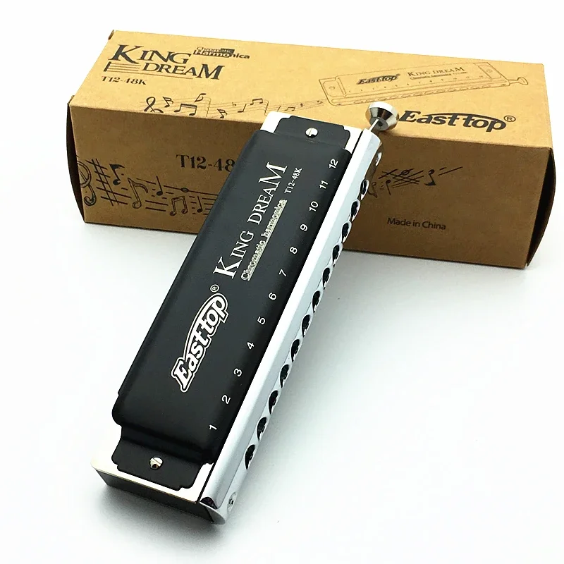 

Easttop-chromatic harmonica 1248K, professional, musical instruments, mouth
