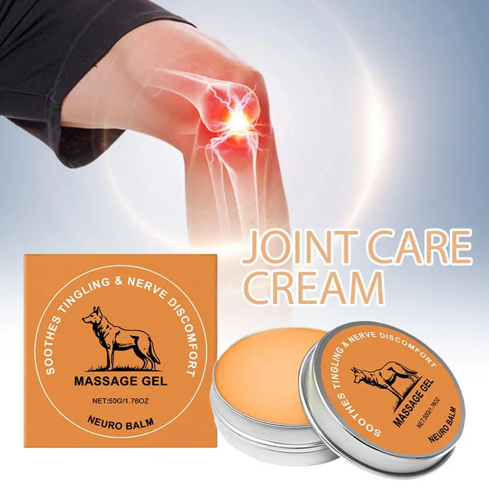 

Massage Cream Nerve-Relief Balmdeeply Penetrate Fast-Acting Relief Joint Discomfort Gentle Care for Knee Shoulder Joint Support
