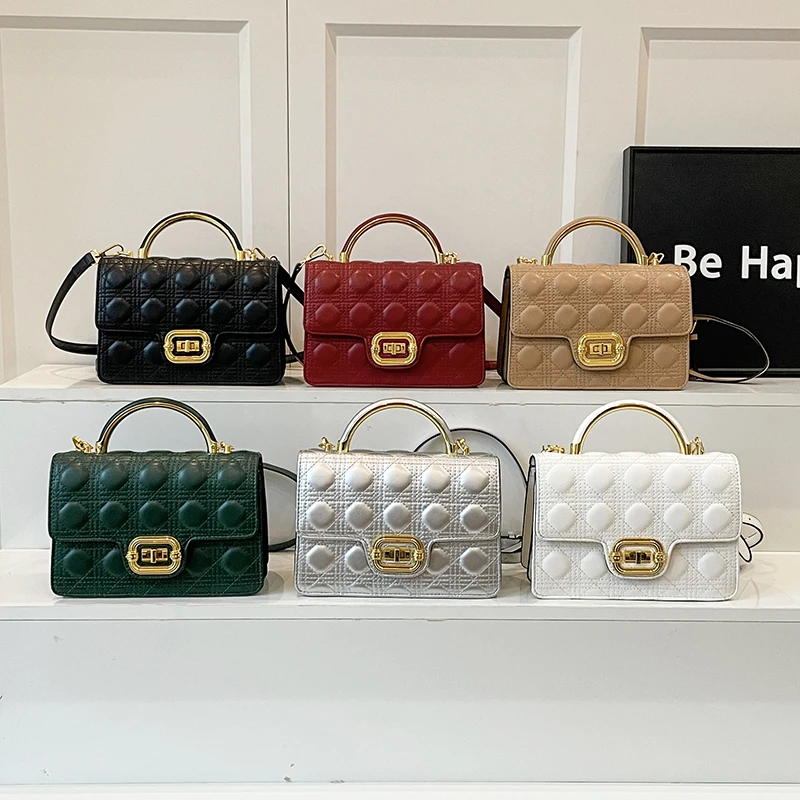 

Stylish Casual Simple Messenger Bag Women Minimalist Vintage High-End Solid Color Fashionable With Logo