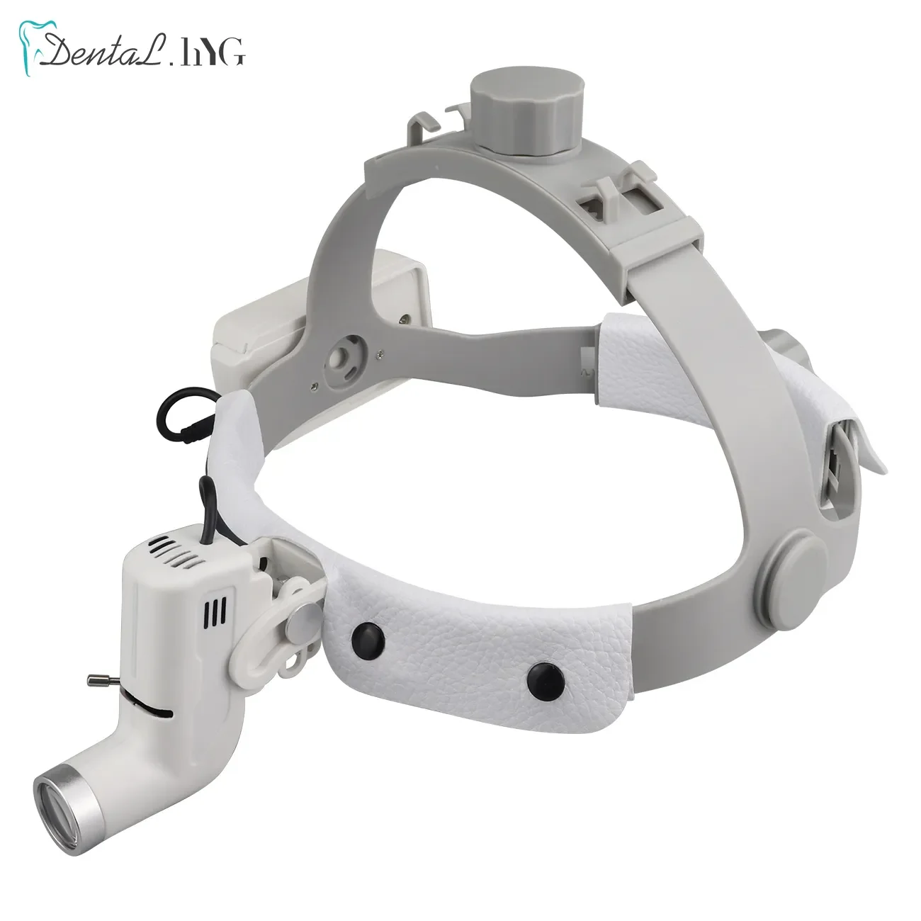 5W Dental LED Head Light Lamp For Binocular Loupes Brightness Spot Adjustable Dental Lab Headlamp Surgical Headlight No battery