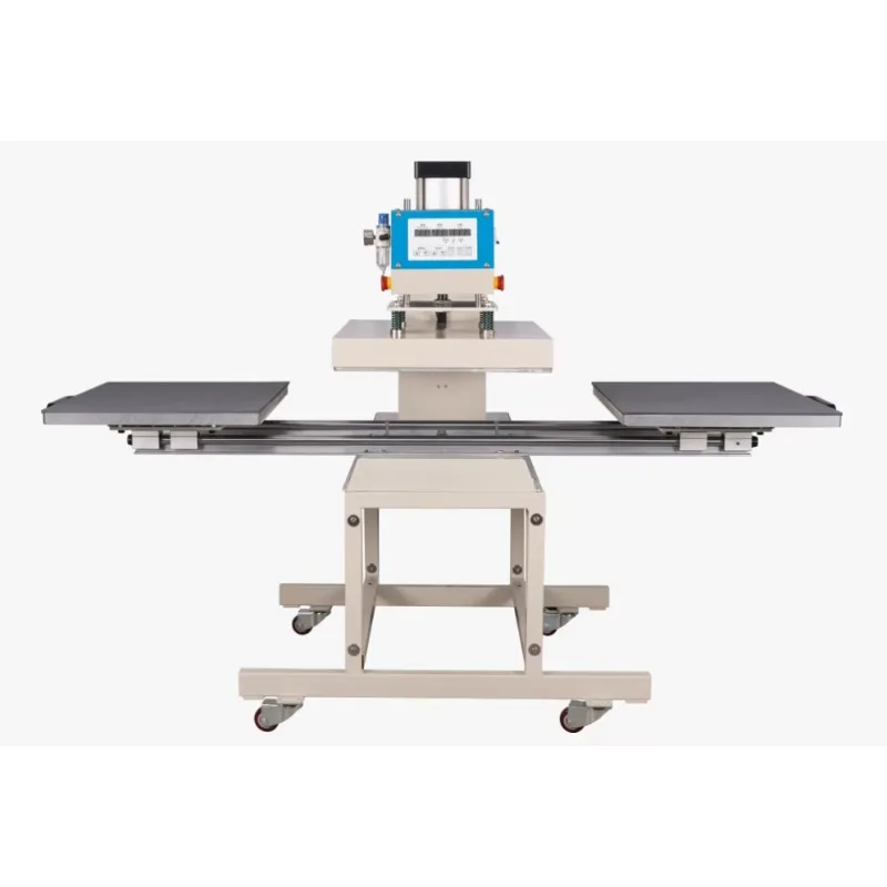 MC-5070-XTD2-P Down-sliding Pneumatic Double-station Heat Press Machine (TWO PERSON WORKING)