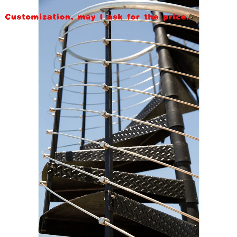 custom.DAIYA Staircase Slide with Rod bar Railing