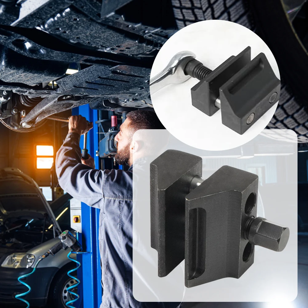 

Universal Suspension Strut Split Hub Steering Knuckle Spreader Metal Mount Remover Tool Hub Knuckle Spreader Tool with Wrench