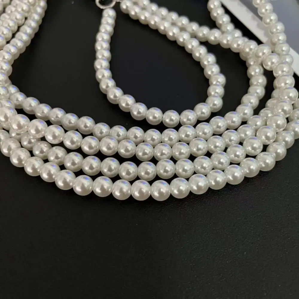 

Plastic Chain Long Phone Lanyard Pearl Strap Anti-lost Sling for Phone Case Universal Clip Bag