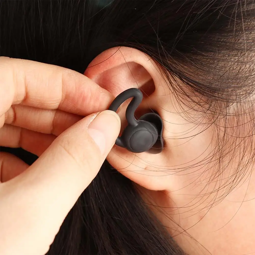 Dust-proof Quiet Tapered Shape Enjoy sleep Soft Silicone Ear Plugs Ear Protector Noise reduction Earplugs Protective Earplugs