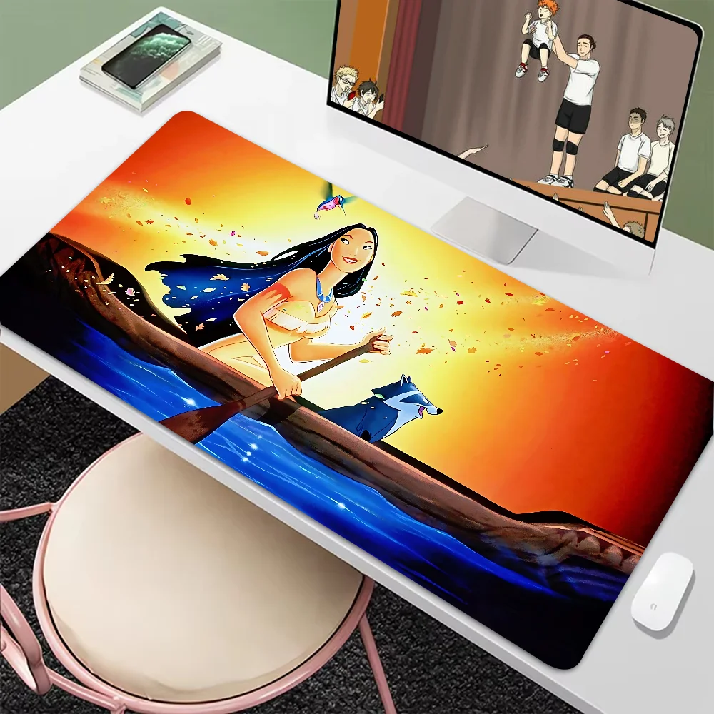 D-disney Movies P-Pocahontas Mousepad New Arrivals Large Gaming Mousepad L XL XXL Gamer Mouse Pad Size For Keyboards Mat