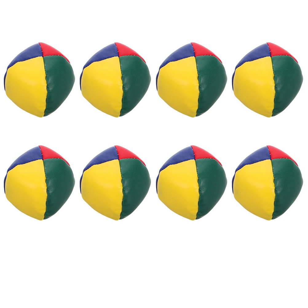 

8pcs Pu Small Cube Bean Bags Colorful Lightweight Tossing Sandbag For Outdoor Party Easy Carry Portable Throwing