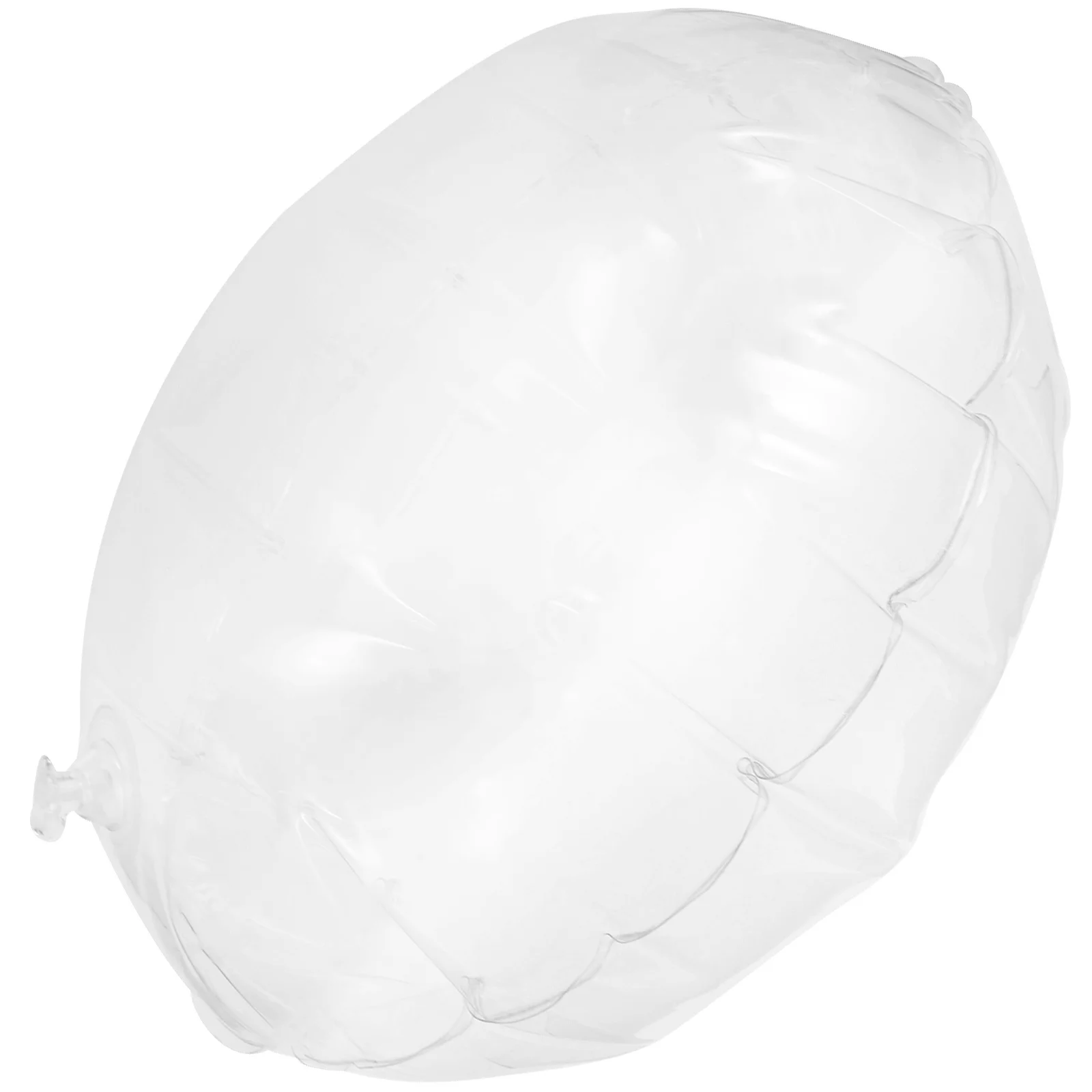 

Clear Inflatable Pillow Round Portable Comfortable for Camping Travel Car Office Home Hotel Sofa Chair Inflatable Pillow