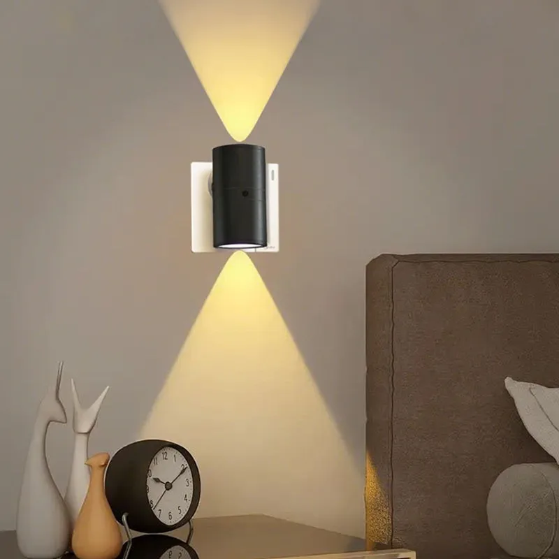 

1/2/4 шт. регулируемого ночника, подключаемый датчик управления освещением, внутренний светильник, подходит для спален, кухонь, гостиных