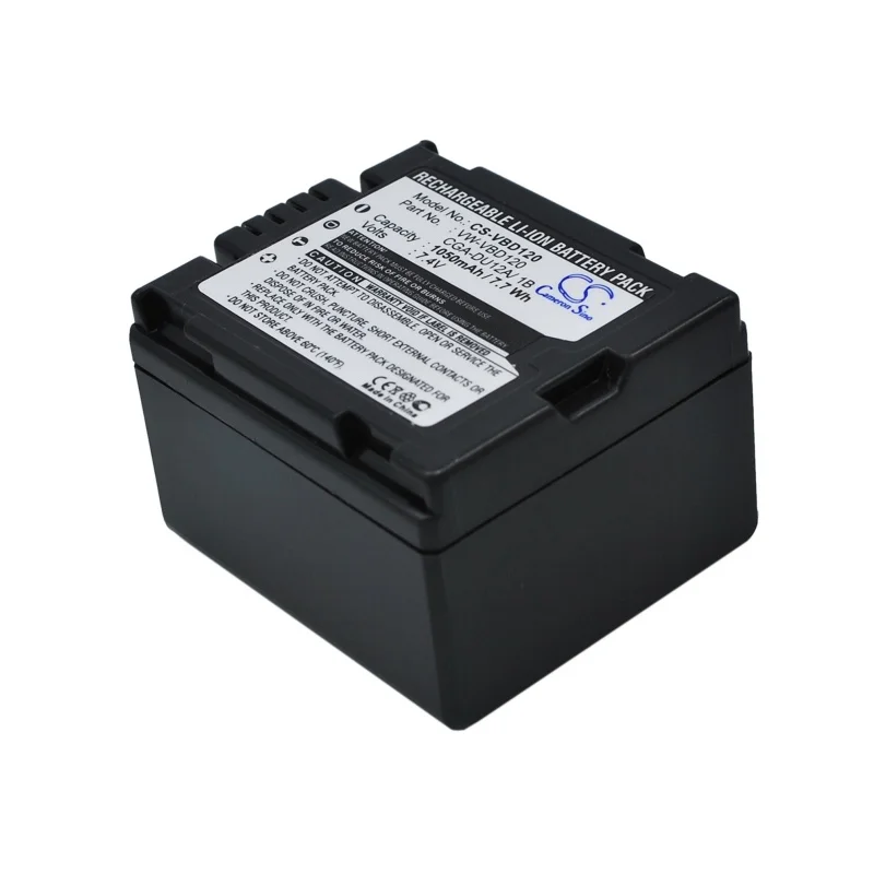 Li-ion Camera Battery for Panasonic, 7.4V, 1050mAh, Compatible Models:  DZ-GX20, DZ-GX20A, NV-GS55, NV-GS55B, PV-GS250, PV-GS29