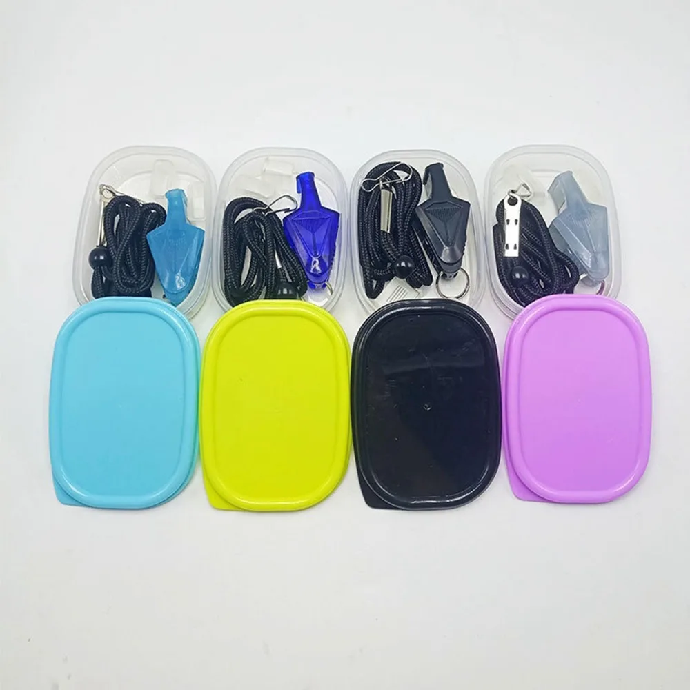 ポータブル大音量鮮明なサウンドイルカホイッスルゲームイベント ABS チアリーディングツール特別なホイッスルセットサッカーバレーボール