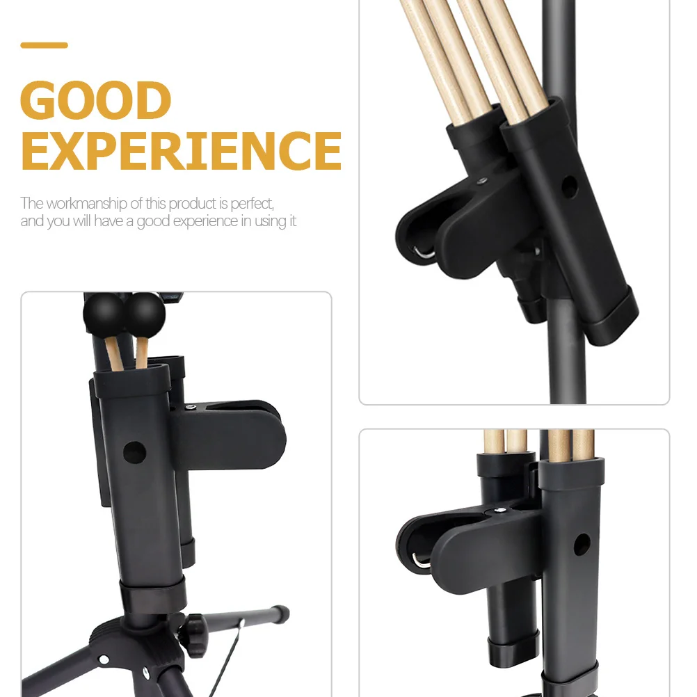 

Drum Stick Clip Drumstick Display Holder Storage Sticks Drumsticks Clip-on Portable Organizer Abs Mountable