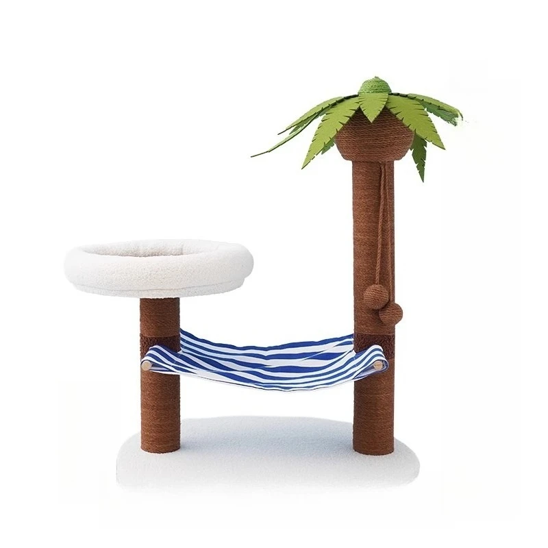 

Cat climbing frame cat nest integrated, grinding claws scratching board