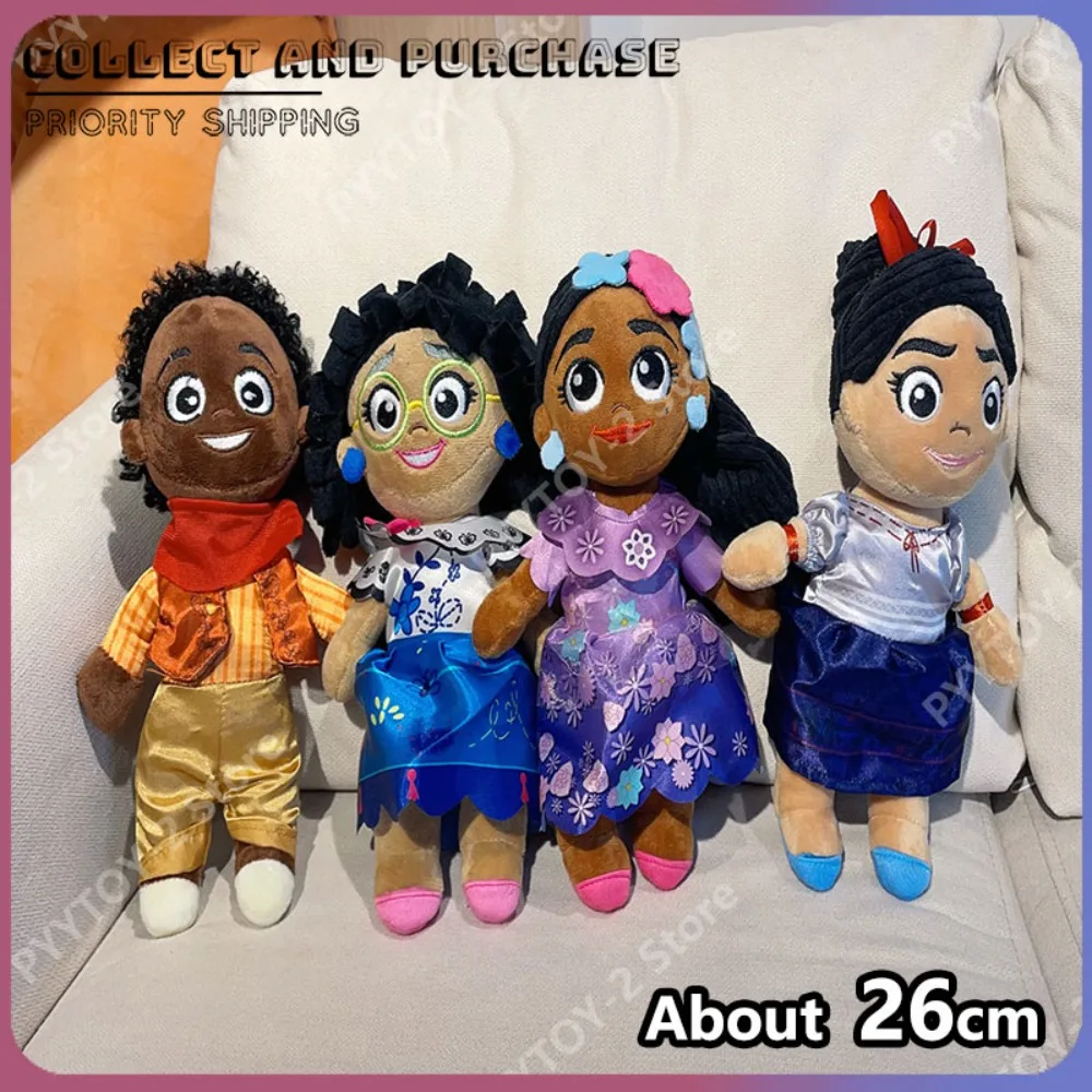 

Enchanto Plush Doll Cute Encanto Antonio Isabella Luisa Mirabel Madrigal Stuffed Dolls Sleep Companion Plush Toys Birthday Gifts