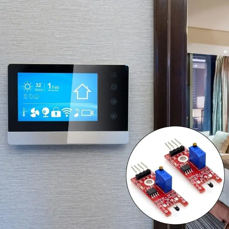 Módulo Termistor Sensores Temperatura Saída Digital H7BC para Projeto Eletrônico