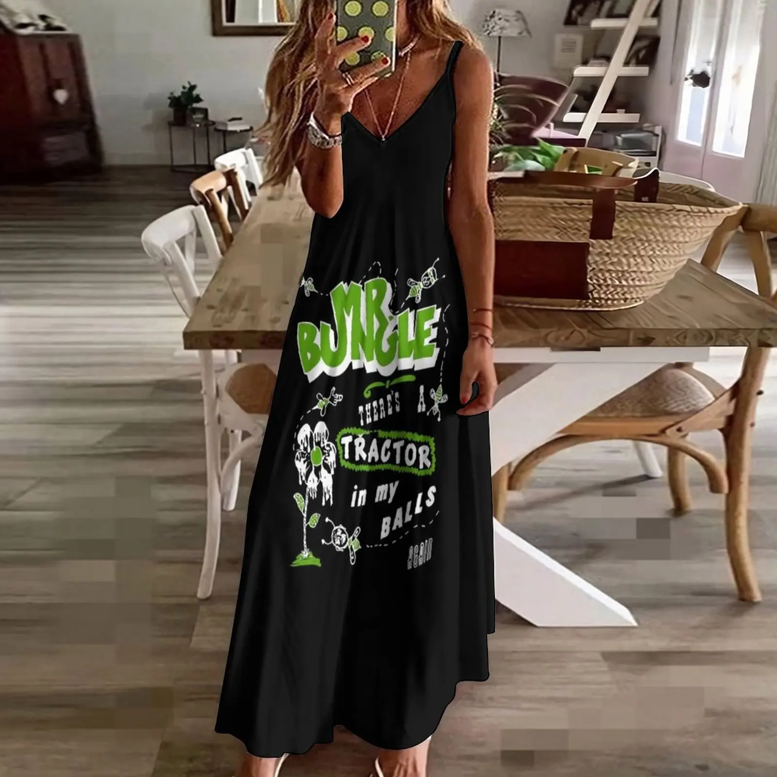 Mr Bungle トラクター ボール 49 - 女性用トレンド シャツ ヴィンテージ レトロ Tシャツ メンズ シャツ ブラック カスタマイズ T- ノースリーブ ドレス